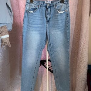 Wax Jean! Mom fit